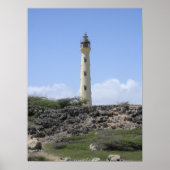 California Lighthouse in Aruba Poster (Vorne)
