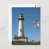 California Lighthouse Postkarte (Vorne/Hinten)
