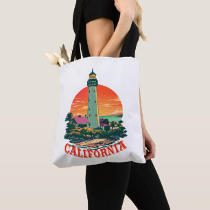 California Lighthouse Sunset View Tasche