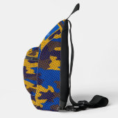 California Los Angeles Coastal Bear camo Crossbody Bag (Rechts)