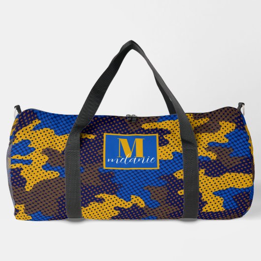 California Los Angeles Coastal Bear camo Duffle Bag (Rückseite)