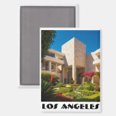 California Los Angeles Getty Center Magnet (Vorderseite/Rückseite)