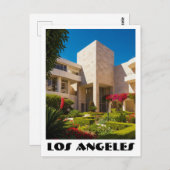California Los Angeles Getty Center Postkarte (Vorne/Hinten)