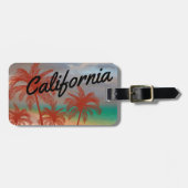 California Luggage Tag Gepäckanhänger (Vorderseite horizontal)