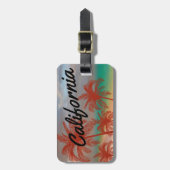 California Luggage Tag Gepäckanhänger (Vorderseite vertikal)