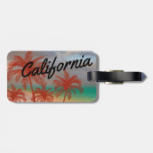California Luggage Tag Gepäckanhänger (Rückseite horizontal)