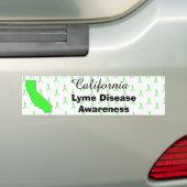 California Lyme Disease Awareness Autoaufkleber (Auf Auto)