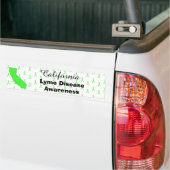 California Lyme Disease Awareness Autoaufkleber (Auf Lkw)