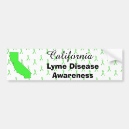 California Lyme Disease Awareness Autoaufkleber