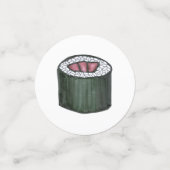 California Maki Roll Sushi japanische Küche Konfetti (Klein Vorderseite)