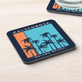 California Malibu Beach Getränkeuntersetzer (Linke Seite)