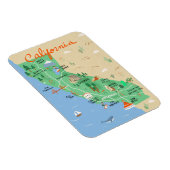 California Map Magnet (Rechte Seite)