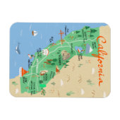 California Map Magnet (Horizontal)