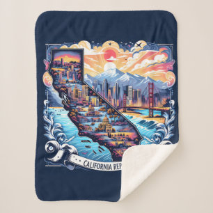 California Map Vector Art Sherpadecke