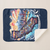 California Map Vector Art Sherpadecke (Vorderseite (Horizontal))