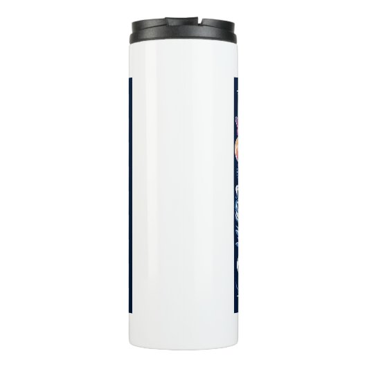 California Map Vector Art Thermosbecher (Rückseite)