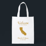 California Map Wedding Welcome Bag, Hotelgäste Wiederverwendbare Einkaufstasche<br><div class="desc">Hochzeitswochenende Begrüßungsgeschenktasche für Gäste aus der Stadt,  um Ihre Hochzeit,  mit dem Bild von Kalifornien,  mit Herz können Sie an der genauen Stelle platzieren. Fülle die Tasche mit deinen Lieblingsgoodies.</div>