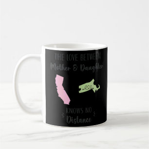 California Massachusetts Distance Mother Day for r Kaffeetasse
