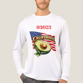 California Men's Bella+Canvas Langarmshirt Tri-Blend Shirt