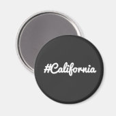 California Minimalistisch Design - Reisende Magnet (Vorderseite/Rückseite)