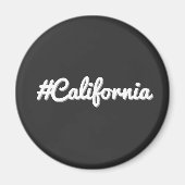 California Minimalistisch Design - Reisende Magnet (Vorne)