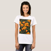 California Mohn T - Shirt (Vorne ganz)
