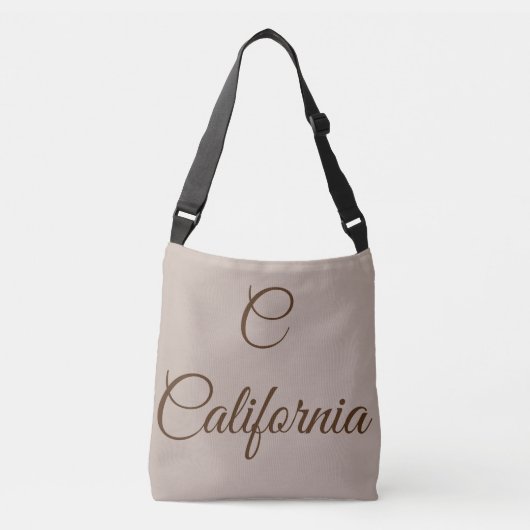 California Monogram Tragetaschen Mit Langen Trägern (Vorderseite)