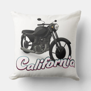 California Motorbike Kissen