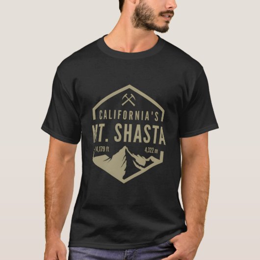 California Mt Shasta T-Shirt (Vorderseite)