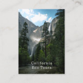 California Nature Landschaft Außenanlagen Visitenkarte (Vorderseite)