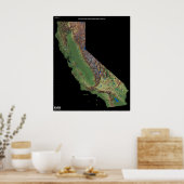 California NED Poster (Küche)