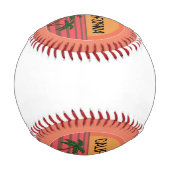 California Niedlich Design Geschenkideen Sunset Pa Baseball (Rückseite)