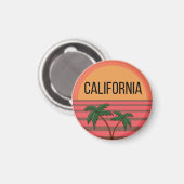 California Niedlich Design Geschenkideen Sunset Pa Magnet (Vorderseite/Rückseite)