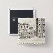 California North Side Webb und Kearny Button (Vorne & Hinten)