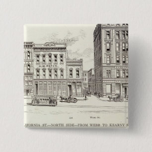 California North Side Webb und Kearny Button