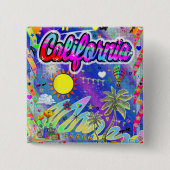 California Nu Era Button (Vorderseite)