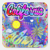 California Nu Era Sticker (Vorderseite)