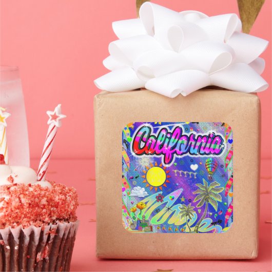 California Nu Era Sticker (Party)