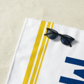 California Nummernschild im Retrostil Strandtuch (Beispiel)