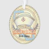 California Nurse Ornament (Vorderseite)