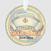 California Nurse Ornament (Vorderseite)