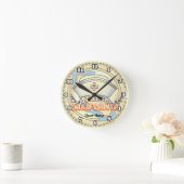 California Nurse Runde Wanduhr (Zuhause)