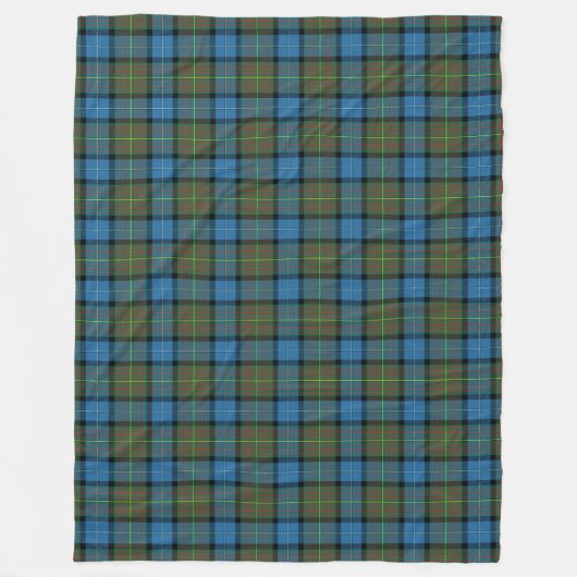 California offiziell Staat Tartan Fleecedecke (Vorderseite)