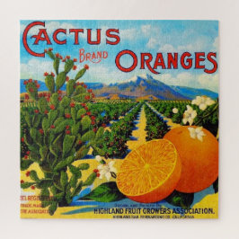 California Orange Jigsaw Puzzle