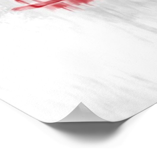 California Painterly Republic Poster (Ecke)