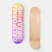 California Palm Dreams Skateboard (Vorderseite)
