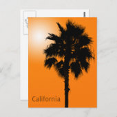 California Palm Postkarte (Vorne/Hinten)