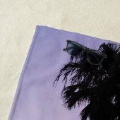 California Palm Tree Beach Sunset San Diego Strandtuch (Beispiel)