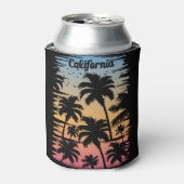California Palm Tree Dosenkühler (Kanne Vorderseite)