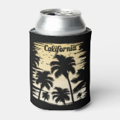 California Palm Tree Dosenkühler (Kanne Vorderseite)